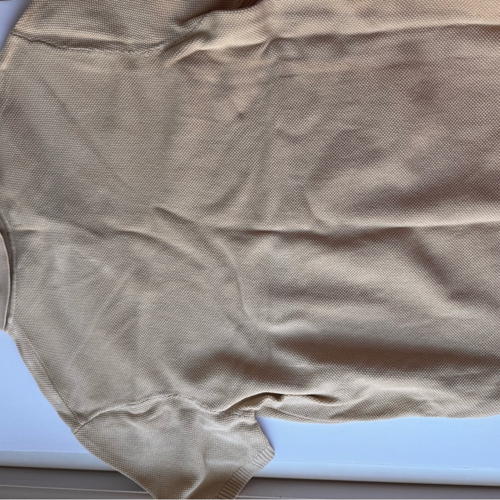 Zara Men’s Beige V-Neck Sweater - Picture 4 of 5